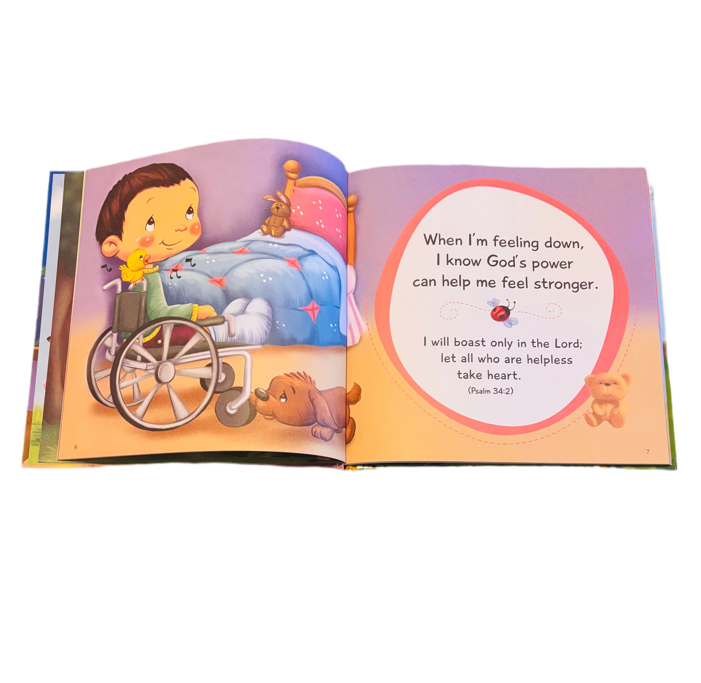 CHILDREN’S BOOK HARDCOVER GOD HEARS WHEN YOU PRAY
