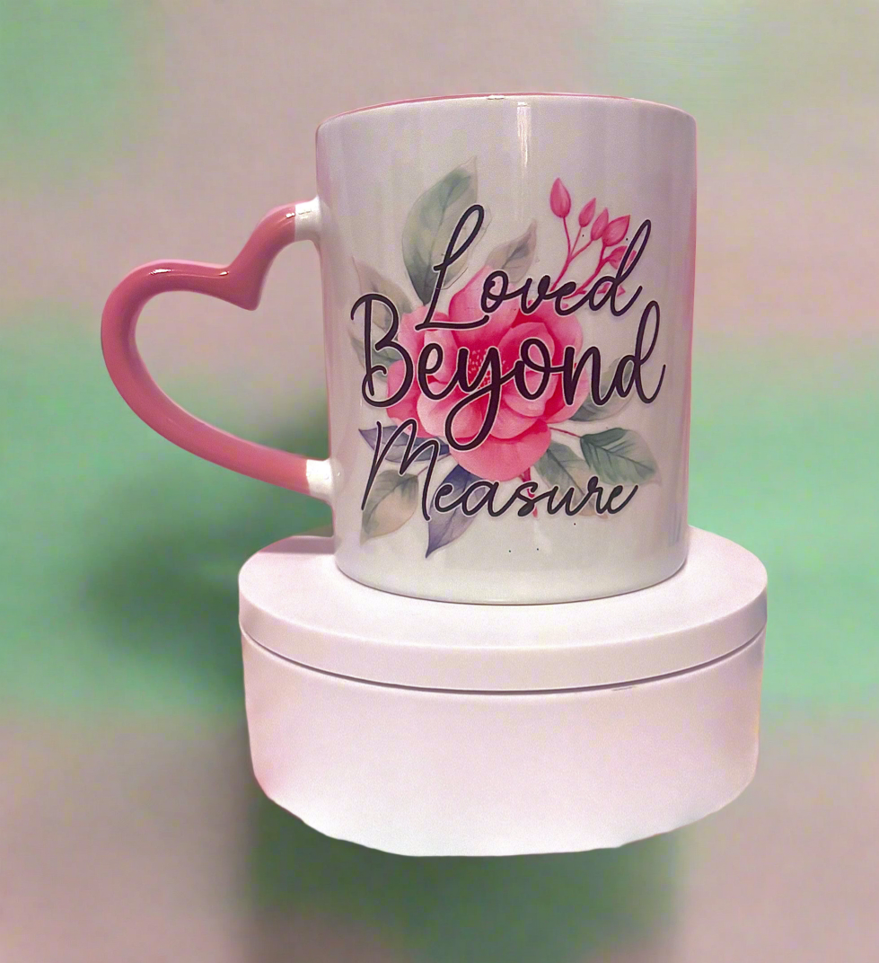 LOVED BEYOND MEASURE COFFEE CUP 11oz