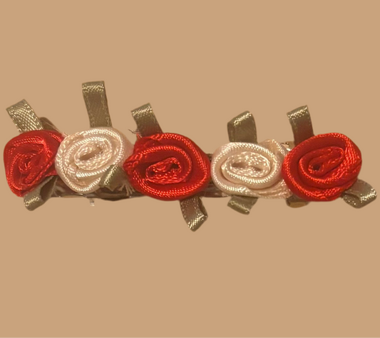 ROSE BARRETTE CLIP